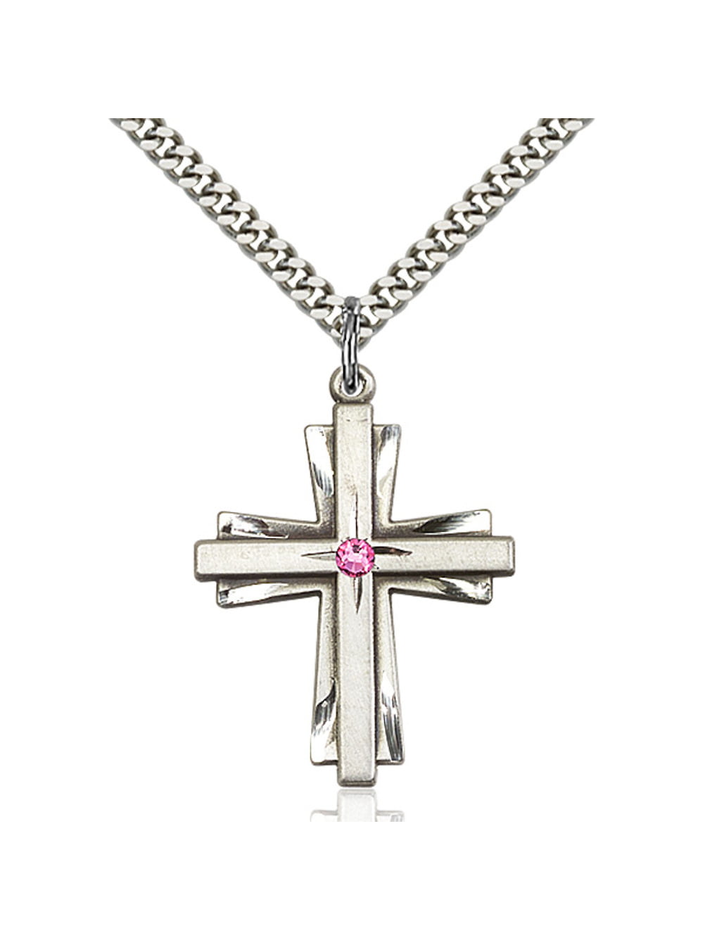 Swarovski cross pendant necklace – JerricaNicoleDesigns