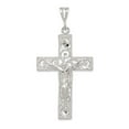 thumbnail image 1 of Sterling Silver Crucifix Pendant QC513, 1 of 4