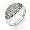 thumbnail image 1 of Sterling Silver & Cubic Zirconia Brilliant Embers Ring, 1 of 3