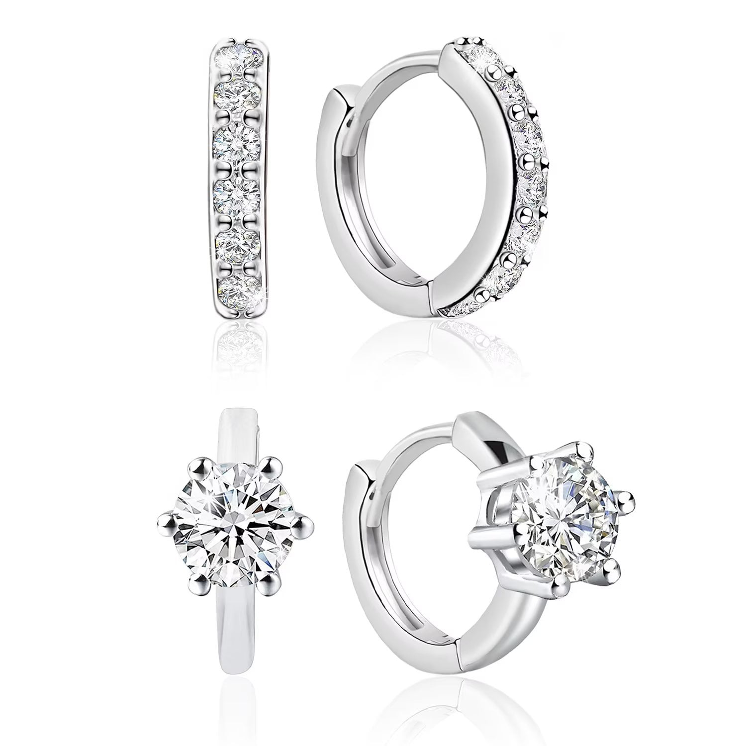 Cubic zirconia cartilage hoop sale