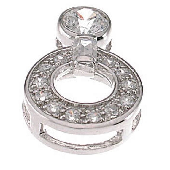 Sterling Silver Cubic Zirconia Necklace & Necklaces For Girlfriend