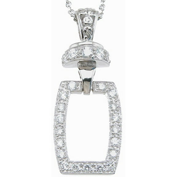 Sterling Silver Cubic Zirconia Necklace & Sister Gifts From Sister