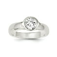 thumbnail image 1 of Sterling Silver Cubic Zirconia Ring - Size 7, 1 of 2