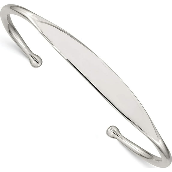 Sterling Silver Cuff Bangle Made In Thailand qb269