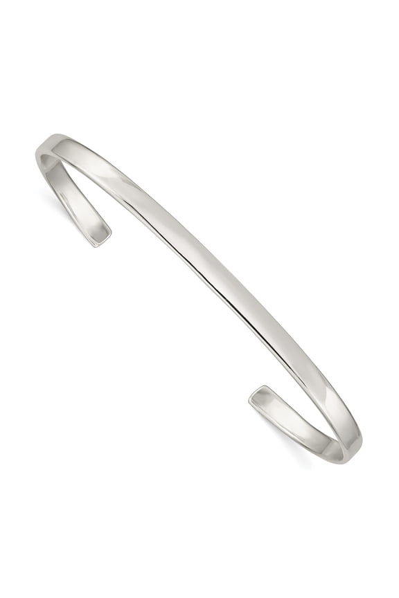 Sterling Silver Cuff Bangle QB1273