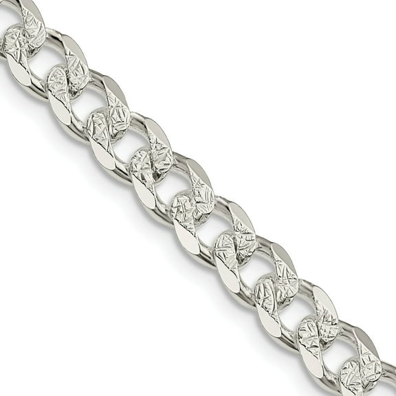 Sterling Silver Curb Chain 18"