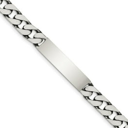 ブレスレット GUCCI Sterling Silver Double G Ladies Bracelet, Size 18 Gucci Ladies 925-Sterling Silver Double G Key Bracelet, Size