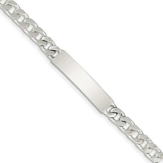 Sterling Silver Curb ID Bracelet 7"
