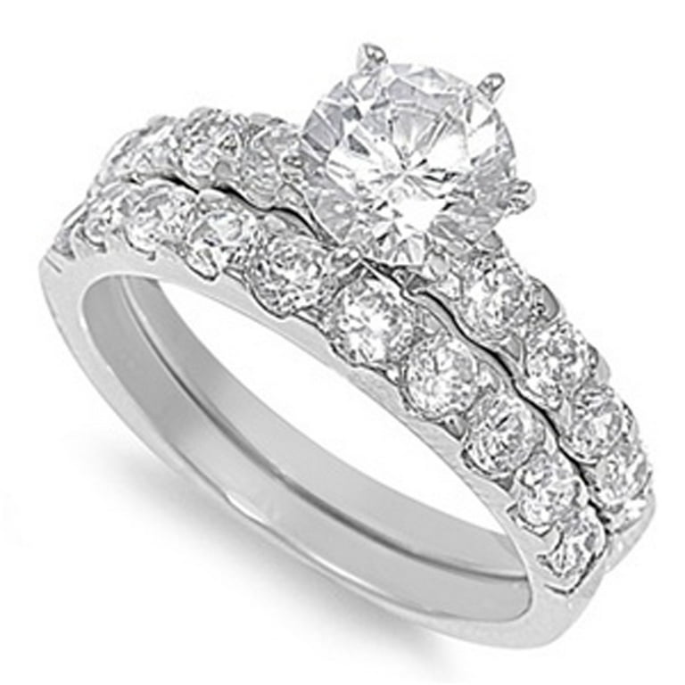 2ct diamond wedding Ring offers size 6,7,8,9