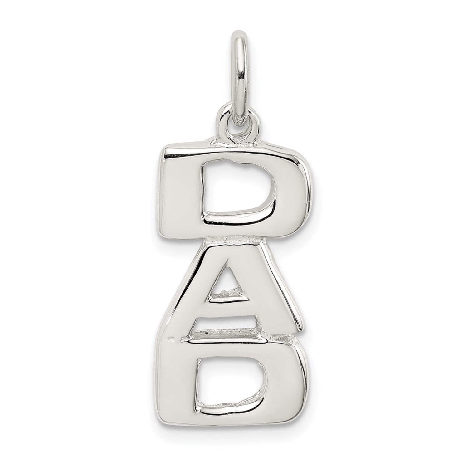 Sterling Silver DAD Charm QC1590