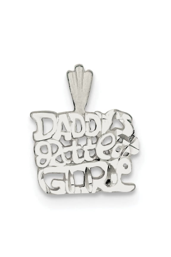FJC Finejewelers Sterling Silver Daddy's Little Girl Charm