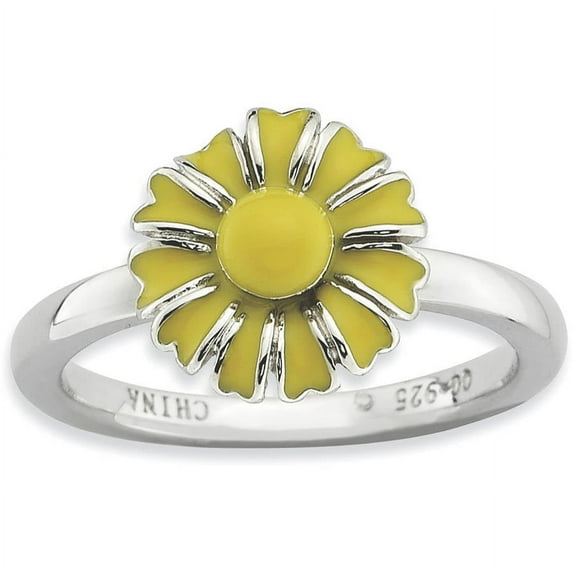 Sterling Silver Daisy Ring