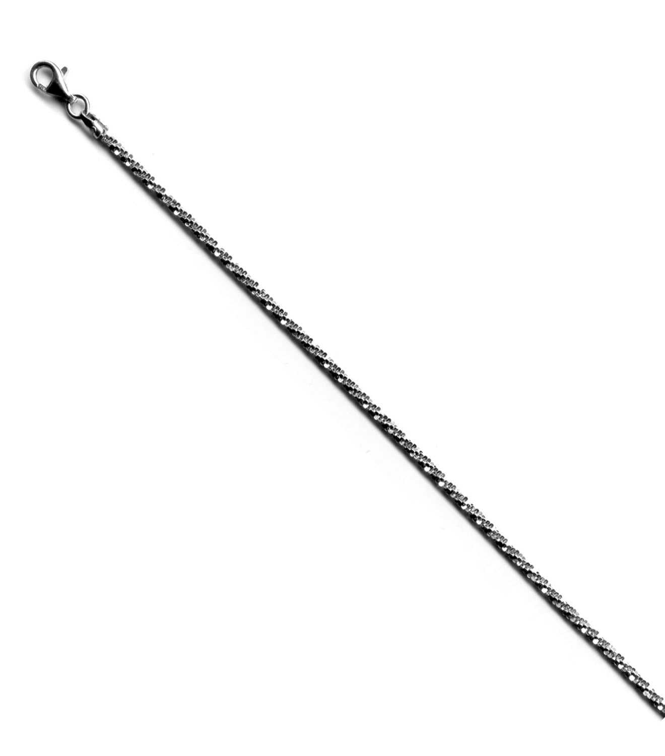 Sterling Silver Diamond-Cut 2.8mm Sparkle Roc Chain, 20"