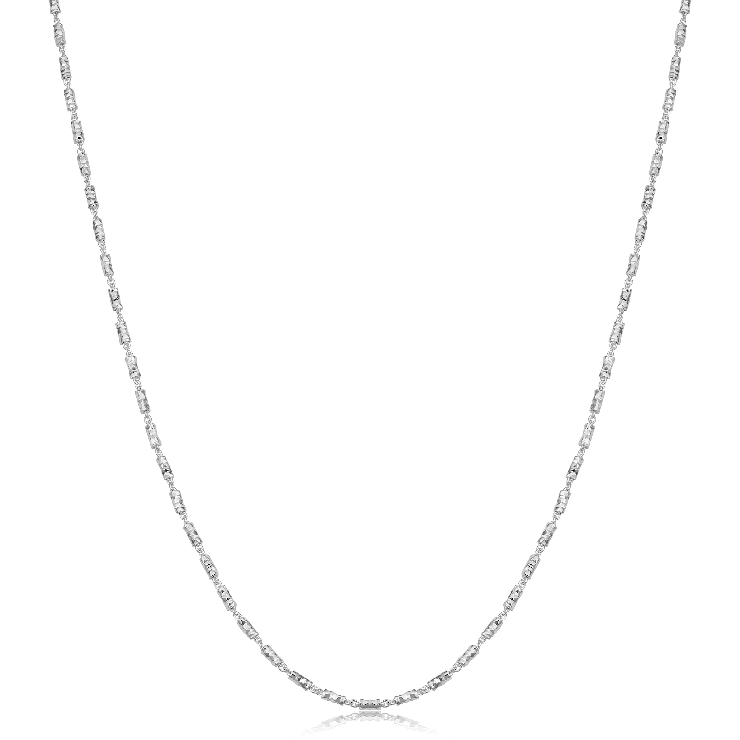 925 Sterling Silver Jewelry: Classic Cable Chain Necklace