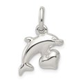 thumbnail image 1 of Sterling Silver Dolphin Pendant Charm, 1 of 4