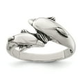 thumbnail image 1 of Sterling Silver Dolphin Ring - Size 7, 1 of 2
