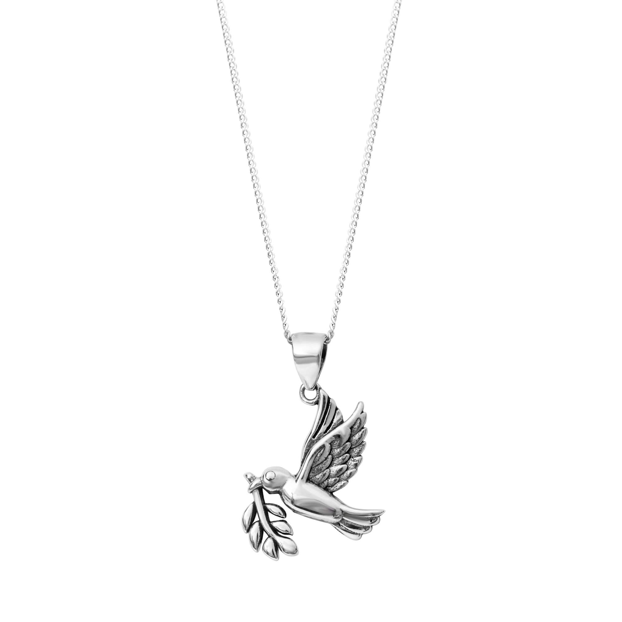 Sterling Silver Dove Olive Branch Pendant Necklace Walmart sterling-silver-dove-olive-branch-pendant-necklace-walmart