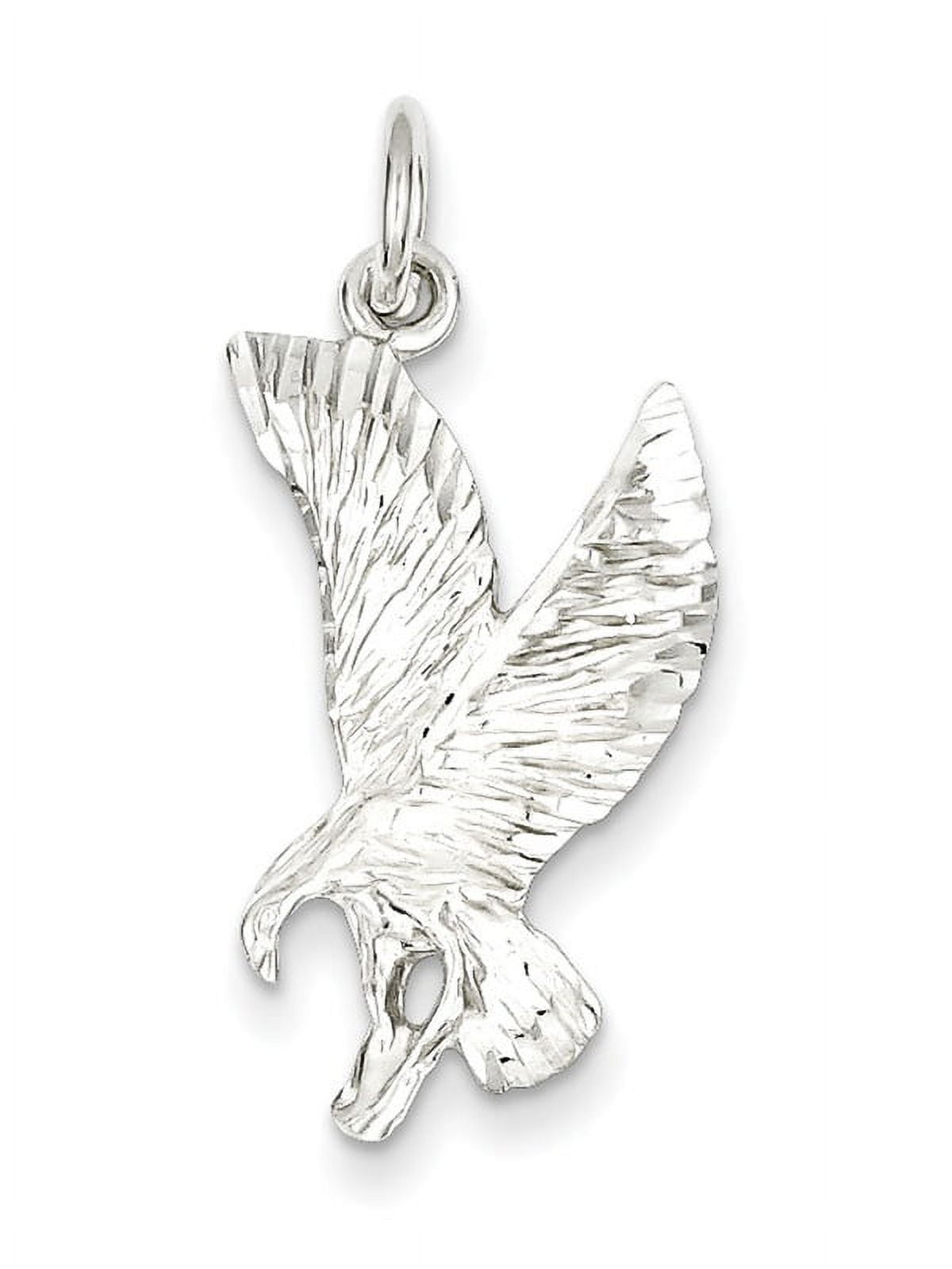 KEVIN JEWELERS Sterling Silver Eagle Charm QQC2616