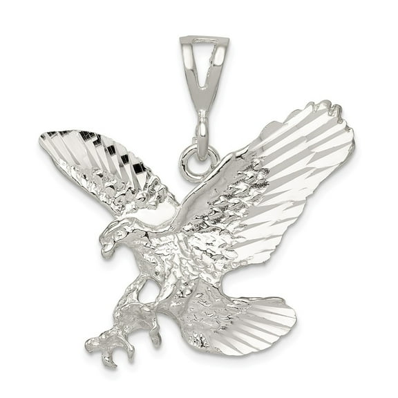Sterling Silver Eagle Charm QC865