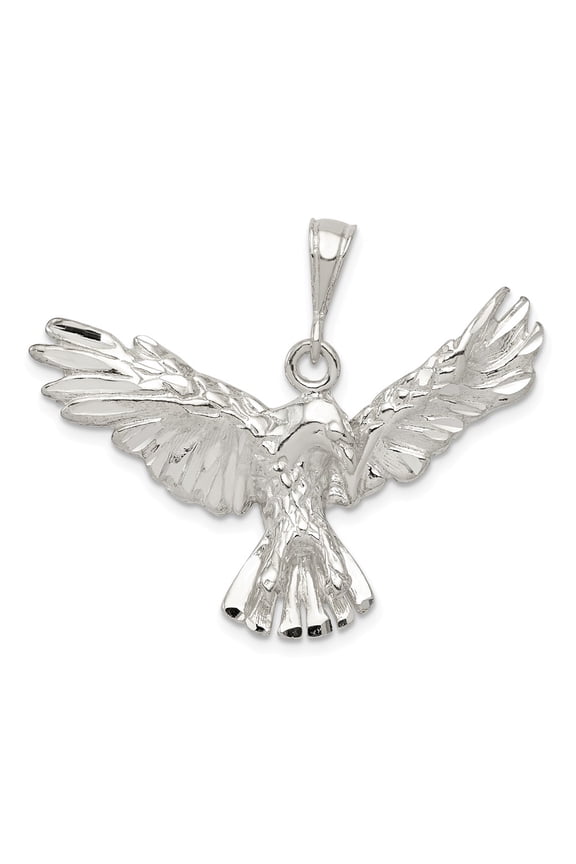Sterling Silver Eagle Pendant Charm