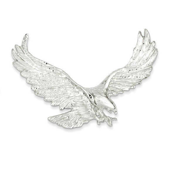 Sterling Silver Eagle Pendant QC4065