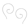 thumbnail image 1 of Sterling Silver Ear Spiral Pull Through Earrings, 1 of 1