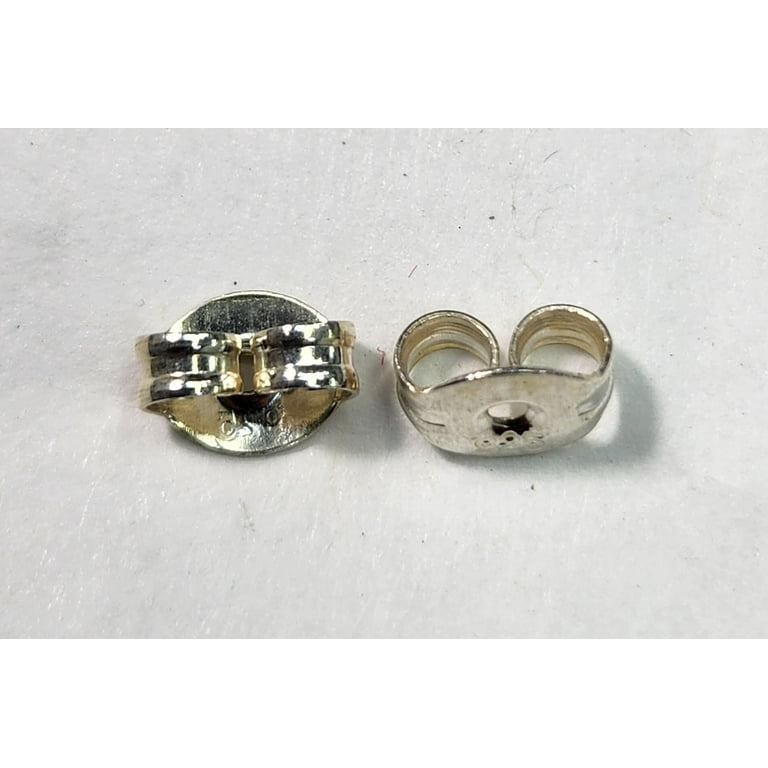 Sterling Silver Earring Butterfly Backs for Post Earrings
