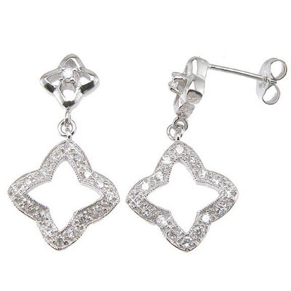 Sterling Silver Earrings For Women Fashion Makes Unique Woman Birthday Gift Ideas, Fashion Sterling Silver Earrings