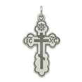 thumbnail image 1 of Sterling Silver Eastern Orthodox Cross Pendant, 1 of 3