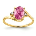 thumbnail image 1 of Sterling Silver Enameled Pink Bow Collection Ring, 1 of 4