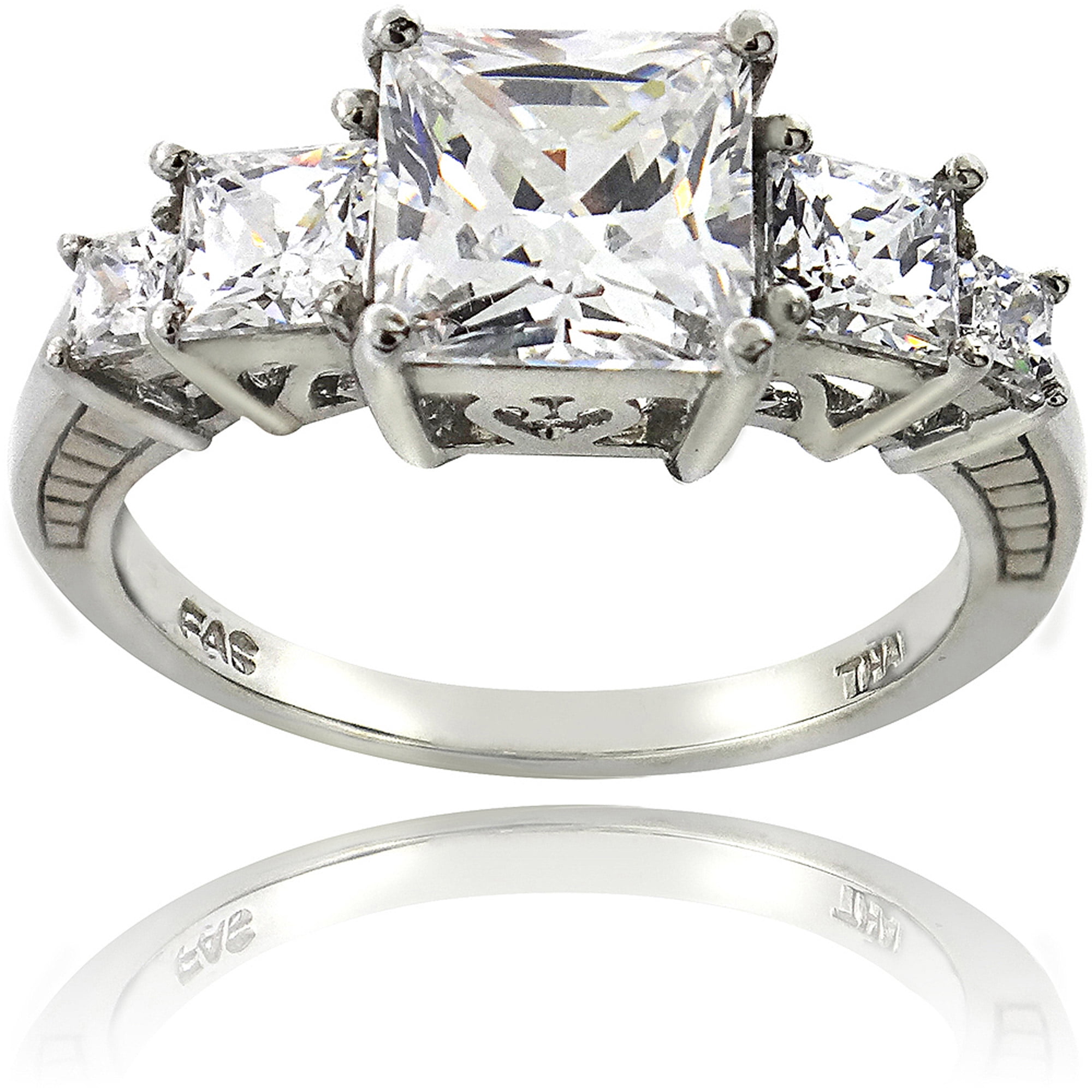 Sterling Silver Engagement Ring Made