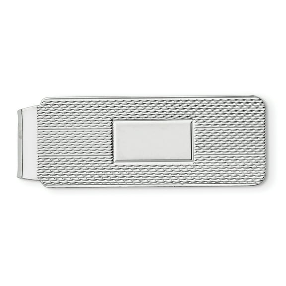 Sterling Silver Engravable Money Clip