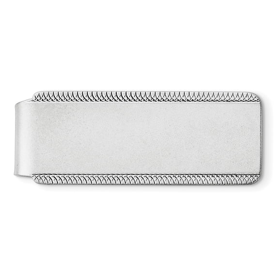 Sterling Silver Engravable Money Clip