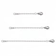 thumbnail image 1 of Sterling Silver Extenders Chain Necklace Extension Chains for Jewelry Making 3 PCS(1 2 3 inch), 1 of 7