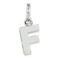 thumbnail image 1 of Sterling Silver F Charm, 1 of 1