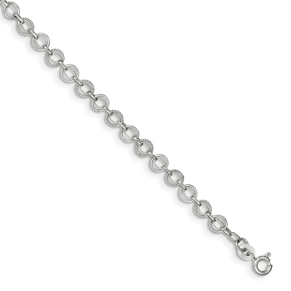 Sterling Silver Fancy Bracelet