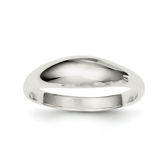 Sterling Silver Fancy Domed Ring