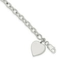 thumbnail image 1 of Sterling Silver Fancy Link Bracelet - 16.2 Grams - 7.25 Inch - Lobster Claw - Measures 18mm Wide, 1 of 1