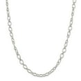thumbnail image 1 of Sterling Silver Fancy Necklace - 18.5 Grams - 24 Inch - 6.1mm - Lobster Claw, 1 of 2