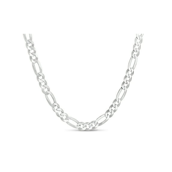 Sterling Silver Figaro 140 Gauge Chain Necklace 22 Inches