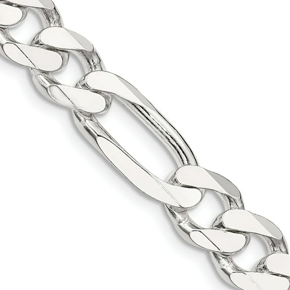 Sterling Silver Figaro Chain 22"
