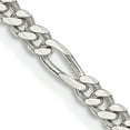 thumbnail image 1 of Sterling Silver Figaro Link Bracelet 8", 1 of 2