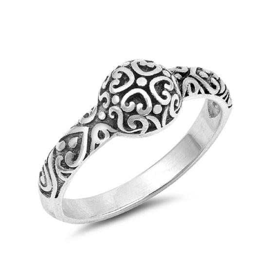 Sterling Silver Filifree Bali Design Ring
