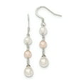 thumbnail image 1 of Sterling Silver Freshwater Cultured Pearl Dangle Earrings, 1 of 1