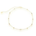 thumbnail image 1 of Sterling Silver Gold-Plated 12" + 3" Freshwater Pearls and Beads Choker Necklace, 1 of 3