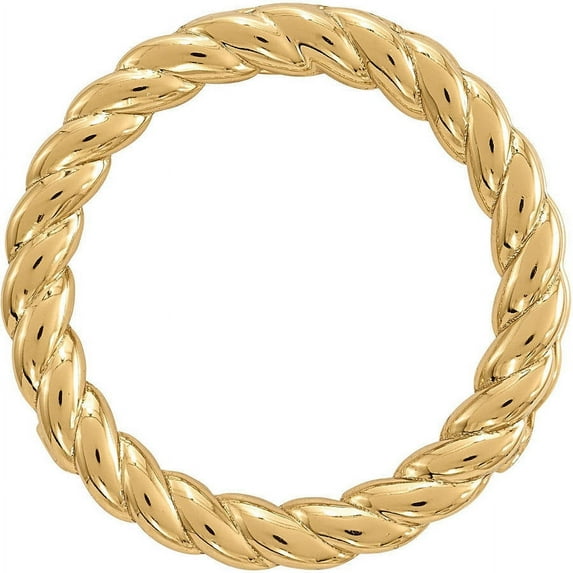 Sterling Silver Gold-Tone Medium Polished Chain Slide