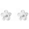 thumbnail image 1 of Sterling Silver Hammered Flower Studs Earrings, 10mm, 1 of 1