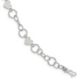 thumbnail image 1 of Sterling Silver Heart Bracelet, 1 of 1