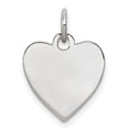 thumbnail image 1 of Sterling Silver Heart Charm 0.027" 13.1mm, 1 of 2