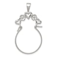thumbnail image 1 of Sterling Silver Heart Charm Holder, 1 of 2